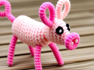 扭扭棒小猪制作