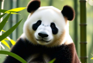 扭扭棒熊猫：黑眼圈与白毛的对比