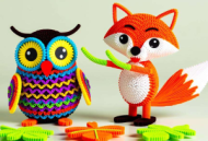 扭扭棒动物派对：多角色互动造型