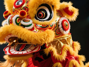 扭扭棒春节舞狮：动态造型的平衡