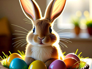 扭扭棒复活节兔子：彩蛋篮子搭配