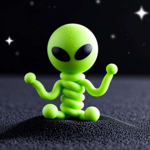 扭扭棒外星生物:异形触角的造型