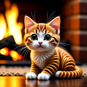 扭扭棒小猫:圆脸大眼的可爱法则