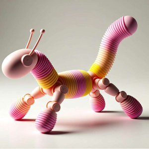 扭扭棒动物关节:可动四肢的制作