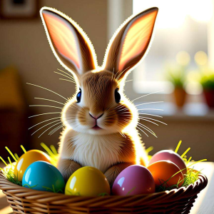 扭扭棒复活节兔子：彩蛋篮子搭配